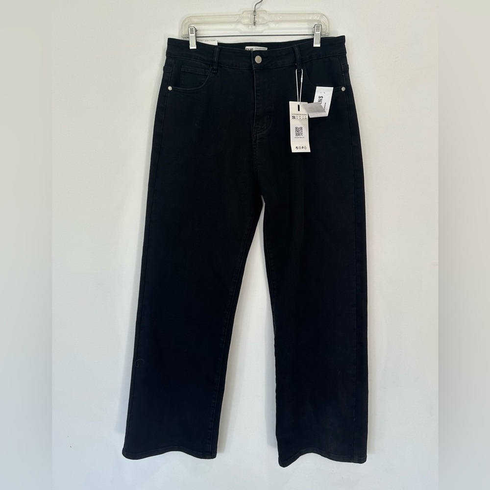 Katch Me NWT wide leg black Jeans size 14